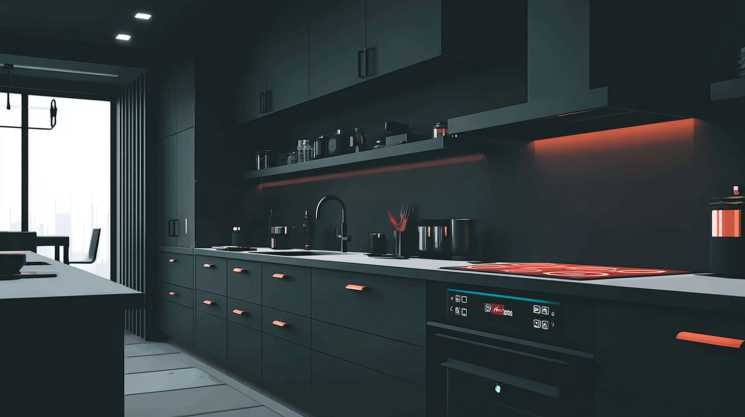 Illustration AI Kitchen
